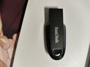 闪迪（SanDisk）64GB USB3.2 U盘 CZ550黑色 读速100MB/s 安全加密 数据恢复 学习办公电脑车载 高速大容量优盘 实拍图