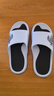 回力运动拖鞋男浴室内户外不易滑厚底凉拖鞋HL39391白黑色41-42码 实拍图