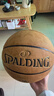 斯伯丁（SPALDING）篮球飞行员06十字型防尘吸湿皮料室内外通用7号成人青少年77-739Y 实拍图