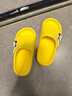 巴布豆儿童拖鞋男女童宝宝软底居家浴室夏季凉拖鞋 黄色 190码 实拍图
