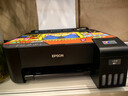 爱普生（EPSON）墨仓式L1258 A4彩色无线单功能家用打印机 AI学习打印机（微信/远程打印） 实拍图