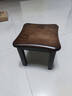 家逸实木小凳子沙发凳几凳客厅换鞋凳简约小板凳办公室脚踏凳 实拍图