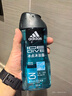 阿迪达斯（adidas）男士沐浴露洗发洁面三效合一 补水保湿游泳去氯 旅行装小瓶350ml 实拍图