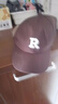 【热巴同款】加大棒球帽帽子男女大头围显脸小春夏字母百搭棒球帽 刺绣款-咖色 实拍图