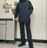波司登25年冬季羽绒服90绒男士修身中长款加厚脱卸帽保暖百搭送礼外套 实拍图