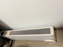 美的（Midea）【暖域无界】石墨烯智能踢脚线取暖器/语音卧室/浴室暖风机/电热电暖器/电暖气家用小太阳NDS-XXF 实拍图