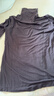 优衣库女装HEATTECH EXTRA WARM混纺高领T恤/长袖9%羊绒478954 478954/09黑色 2XL 实拍图