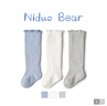 尼多熊婴儿长筒袜秋冬宝宝袜新生儿过膝袜保暖棉质儿童袜子 实拍图