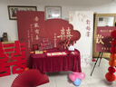 莱邦宸 订婚布置全套 2026新款订婚场景布置全套背景板布置套装装饰 定制款/桃之夭夭奢享 实拍图