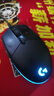 罗技（G）G102第二代游戏鼠标 RGB流光灯效鼠标 轻量化  游戏级8000DPI传感器 黑色 200-8000DPI 实拍图