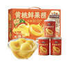 三只松鼠黄桃鲜果捞425g*6罐礼盒装零食新鲜水果罐头清爽糖水儿童年货送礼 实拍图