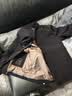 杉杉男士棉服短款秋冬季连帽保暖含羊毛内里纯色商务日常通勤上衣外套 实拍图