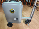 Airwheel爱尔威电动行李箱可骑行拉杆箱可坐可代步铝框箱包20英寸登机箱 实拍图
