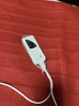 小绵羊电热毯安全保护双人双控调温高中低档加厚宽1.35家用1.5m床电褥子 单人0.8x1.6米高中低档单控-红色 实拍图