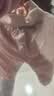 欧孕（OUYUN）宝宝羽绒裤外穿冬季新款男童女童儿童婴儿90白鸭绒裤子男 燕麦咖 [90白鸭绒 A类标准] 110 [建议身高100cm-110cm] 实拍图
