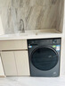海尔（Haier）【26年超越新品58E】11公斤超薄滚筒洗衣机全自动变频带烘干洗烘一体 旗舰店正品一级能耗国家补贴 洗烘+1.2洗净比+羽绒毛毯洗+空气洗 洗烘一体 实拍图