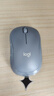罗技（Logitech）M221 轻音鼠标 无线鼠标 办公鼠标 对称鼠标 带无线微型接收器 雾霭蓝 实拍图