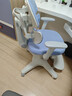 护童（Totguard）儿童学习椅可调节升降学生正姿四背坐姿椅 G985_奇思蓝 带脚踏 实拍图