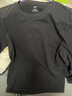 京东京造【情侣纯棉T】t恤男男女秋季新款衣服打底衫长袖 深灰 M 实拍图
