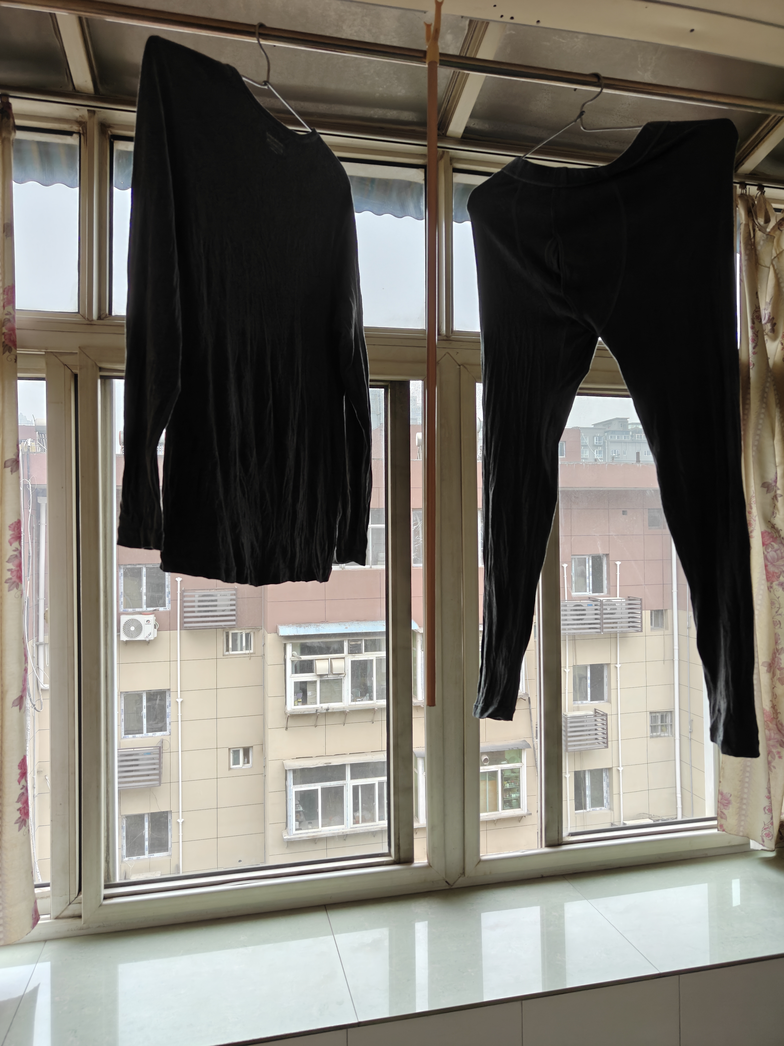 兄华舒绒保暖内衣套装加厚磨毛中青年新疆棉秋衣秋裤情侣棉毛衫 男款（中麻灰） XL 实拍图