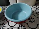 CHAHUA茶花 塑料盆39cm大号洗脸盆子洗衣服内裤盆成人儿童洗脚清洁盆 实拍图