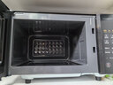 美的（Midea）家用变频微波炉平板式易清洁 800W微波速热 一键智能菜单 钻石背板 微晶面板加热20L（PM20M2） 实拍图