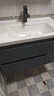 艺昕浴室柜陶瓷一体盆卫生间洗手盆洗脸盆柜组合智能镜套装洗漱洗手台 80CM轻奢灰智能款【活动中】 实拍图