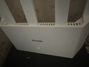 Tenda腾达路由器【千兆WiFi6+穿墙王】无线AX3000信号增强家用放大器Mesh限时补贴金榜一名云霄白立式 实拍图