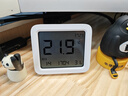 米家小米 米家智能温湿度计3 蓝牙智能联动家用室内车内高精度温湿度计 多功能时钟桌面摆放壁挂温度计 实拍图
