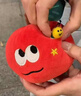 OSKV苹果玩偶藏戒指惊喜苹果毛毛虫苹果挂件长虫苹果挂件圣诞节礼物 圣诞惊喜苹果【含毛毛虫珠链和贴纸】 实拍图