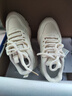唐狮（TonLion）老爹鞋女鞋2025秋冬季厚底休闲鞋子女士增高运动小白鞋女 米色 35 实拍图