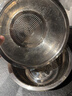 美厨（MAXCOOK）316L不锈钢盆筛2件套 22cm加厚洗菜盆沥水盆米筛味斗套装MCWA5721 实拍图