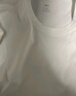 京东京造【10A抗菌T】长袖t恤男卫衣打底衫衣服白小T男装 白色 XL 实拍图