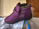 回力（Warrior）棉鞋女鞋冬季加绒加厚中老年保暖妈妈鞋棉靴雪地靴子女官方红色38 实拍图