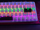联想生态品牌异能者 有线彩虹光键盘  台式/小新笔记本适用 女生礼物高颜值 98键轻音键盘 云起烟红K82 实拍图
