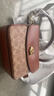 蔻驰（COACH）【礼物】经典标志CASSIE19号单肩斜挎包翻盖冬季女包 棕黄色锈色（新版） 实拍图