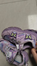 回力（Warrior）儿童棉鞋女童公主风加绒鞋冬季中大童保暖跑步鞋WZ-C223L 紫色34 实拍图