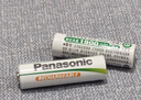 松下（Panasonic）7号七号充电电池2节适用于话筒相机玩具等无充电器HHR-4MRC/2B 实拍图