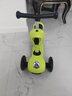 酷骑儿童滑板车V2二合一多功能童车重力转向静音1-5岁生日礼物经典绿 实拍图