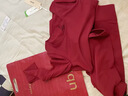 ubras羽绒化科技羊毛肌底衣保暖套装锁温打底衫男秋衣秋裤丝绒红色倍暖 实拍图