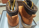 骆驼（CAMEL）王俊凯同款冬加绒户外工装马丁大黄靴男 G122W7757TR 金黄 42 实拍图