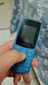 NOKIA新105 4G 全网通移动联通电信 老人老年按键直板学生儿童备用戒网手机 双卡双待  蓝色 实拍图