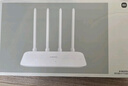 小米（MI）路由器4A千兆版  双千兆 1200M双频无线速率 5G家用智能路由器 四天线穿墙 双频合一 实拍图