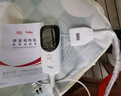 彩虹【高温断电】双人定时双温双控除螨无纺布电热毯电褥子1.8*1.5米 实拍图