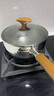kims cook雪平锅无涂层家用小奶锅五层钢辅食泡面锅316L不锈钢18cm+304蒸笼 实拍图