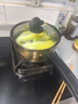 炊大皇 奶锅 304不锈钢小汤锅 18cm 无涂层泡面锅热奶锅 煮奶婴儿辅食锅 实拍图