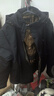 皮尔卡丹（pierre cardin）棉服男秋冬季棉衣外套中老年连帽休闲袄子保暖爸爸装 藏青 4XL 实拍图