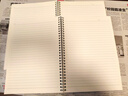 得力（deli） 线圈本b5笔记本文具日记本子简约大学生考研练习本螺旋本大号加厚笔记本本子记事本错题摘抄 B5横线/2本装【共320页】 实拍图