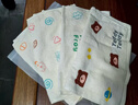 洁丽雅（Grace）A类纯棉洗脸可爱家用卡通儿童小毛巾宝宝柔软吸水婴儿童面巾 4条 实拍图
