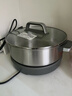 美的（Midea）0涂层电火锅不锈钢火锅专用锅分体可拆全钢速沸电火锅电热锅多功能锅6.5L电煮锅多用途锅HGS30G1 实拍图
